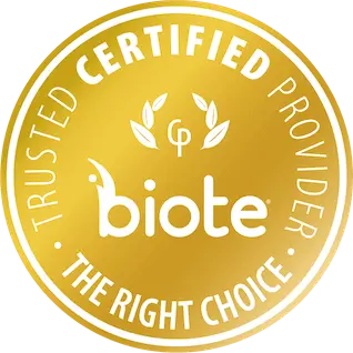 Biote Certified Provider seal